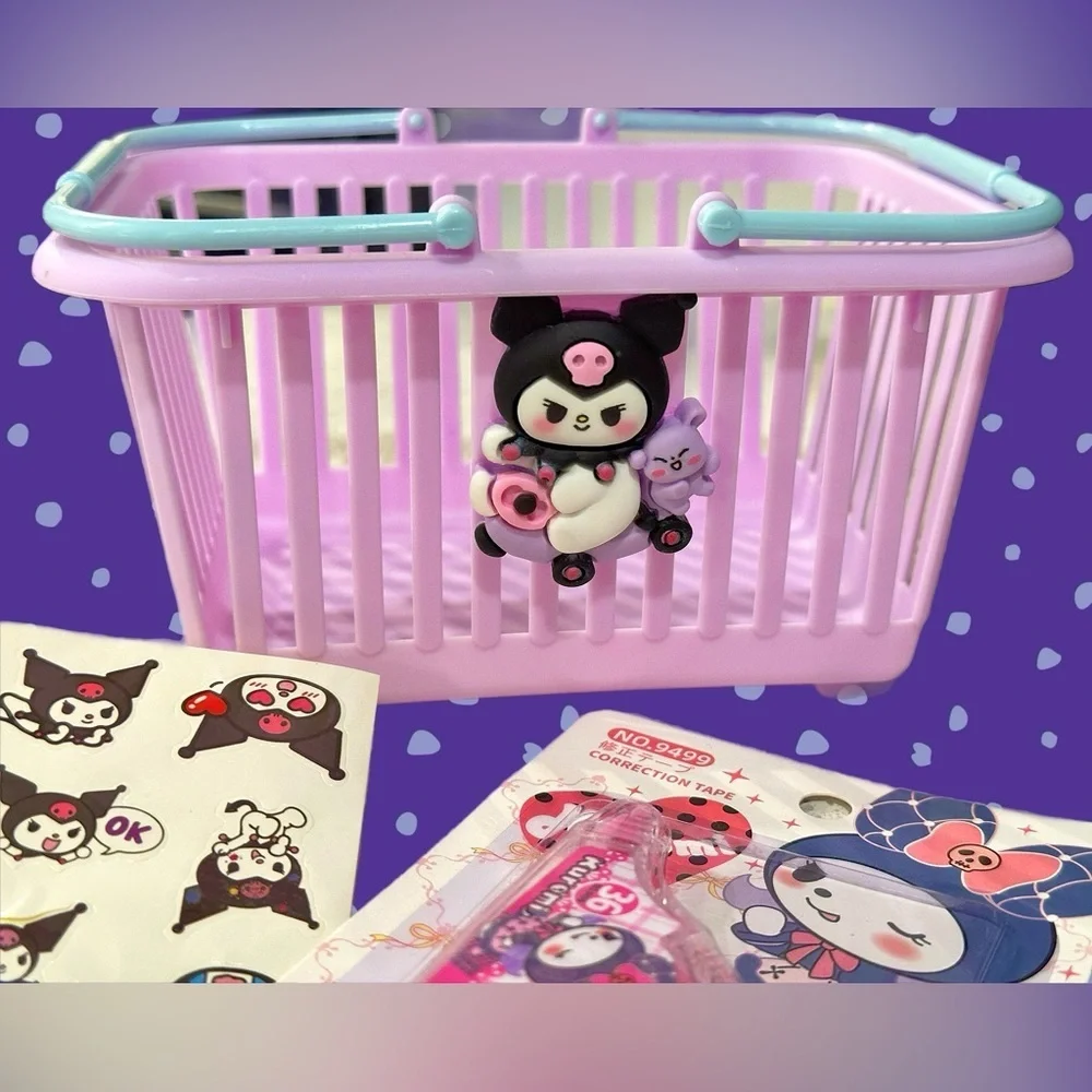 Kuromi Bag Bundle with bonus Kuromi mini plush🌟🌟🌟🌟
